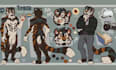 create custom fursona character sheets with expressions and full views