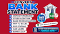 convert bank statement bank statement pdf to editable format