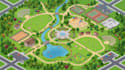 design hiking map, trail map, park map, camping and adventure map