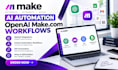 build make com ai automation openai make com workflows