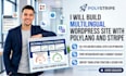 build multilingual wordpress site with polylang and stripe