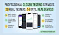do google play 20 testers closed testing and usability review
