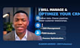 be your CRM expert for setup, management and optimization