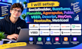 setup socialinsider buzzsumo planable agorapulse publer veed descript heygen