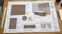 create residential millwork drawings for reception desks and wall paneling