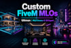 make fivem map, fivem custom mlo, fivem hood, fivem custom city, fivem esx