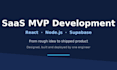 build your saas mvp with react, node js and supabase
