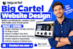 design edit redesign fix bug issues setup SEO product upload on big cartel store