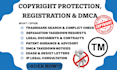 do copyright registration, copyright strike write dcma report
