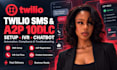 setup twilio a2p 10dlc SMS IVR and chatbot automation