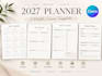 create an editable 2027 planner canva template