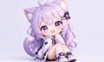 create cute chibi and anime characters for games and 3d printing