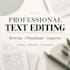 rewrite, edit and proofread your text professionally