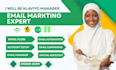 be your klaviyo email marketing maneger expert