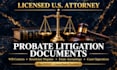 probate objection drafting and will contest petition by licensed US attorney