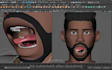 create 3d character rigging, modeling, blender animation and skinning