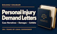 draft personal injury demand letters for attorney review