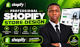 do shopify website, shopify store design redesign dropshopping as expert