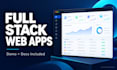 build a full stack web app with authentication and a database