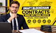 draft blockchain contracts, web3, nft, token, crypto legal documents