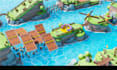 do 3d low poly isometric environment ps1 psx ps2 low poly game maps level scene