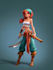 draw 2d game character illustration