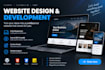 create a modern professional website for your business