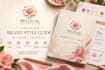 design a premium brand style guide