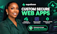 code secure website development, ai web app, ai integration and ai app, supabase
