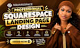 create squarespace website design squarespace landing page, squarespace redesign