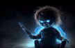 create halloween 3d holographic projection and spooky visual effects
