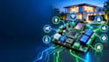 do home automation controller pcb and smart devices circuits