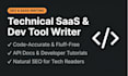 write technical saas blog posts and dev tool documentation