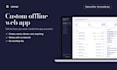 build a custom offline web app for your small business