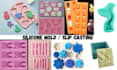 create custom silicone mold plastic injection mold slip casting mold print stl