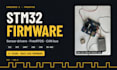 develop stm32 embedded firmware in c with freertos