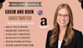 be your professional book ghostwriter and book writer