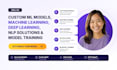 be your nlp ml engineer for custom ml models, ml training and dl models