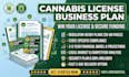 write a cannabis license business plan with financial model