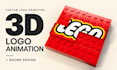 create a custom cinematic 3d logo animation with sound