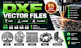 create dxf vector files for cnc plasma and laser cutting