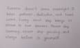 write anything with my beautiful handwriting