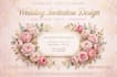 design luxury wedding invitation cards