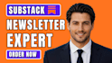 setup substack account design substack newsletter manage substack post