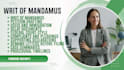 draft writ of mandamus petition for uscis delay