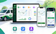 build nemt software with booking website, admin panel and driver app