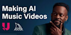 create ai music video visualization, cinematic music video