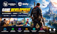 do unreal engine game development, build unreal engine game, 3d game environment