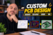 design professional pcb layout, schematic and gerber files