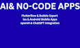 build custom mobile apps using ai and no code tools